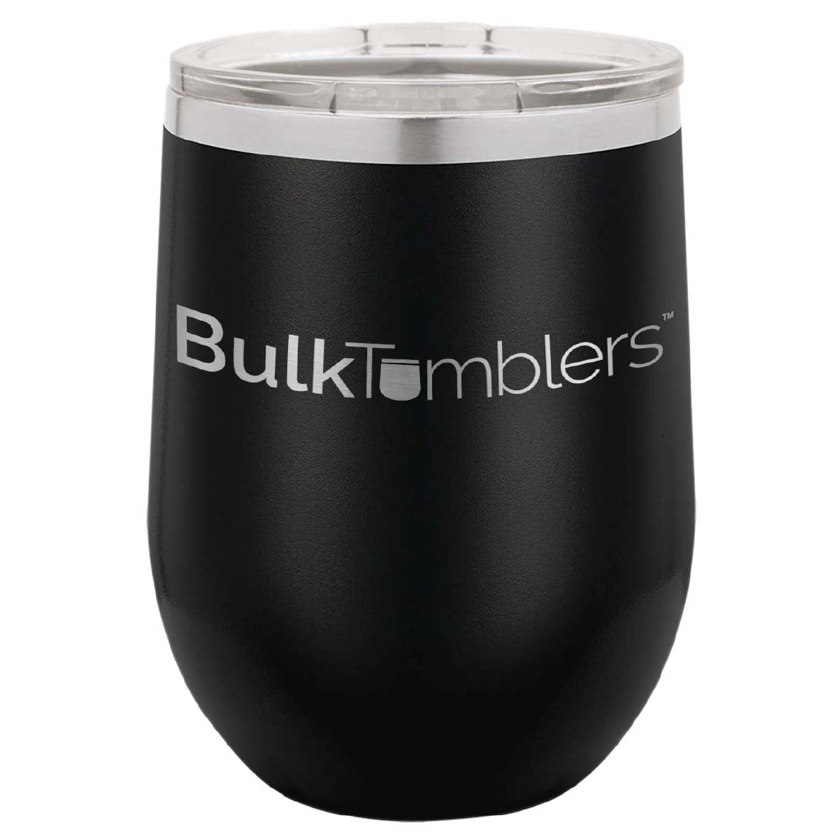 Digital Temperature Stainless Steel Classic Logo Design LV Tumbler - Black