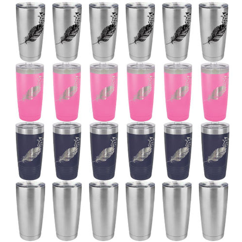 Bulk Tumblers by the Case (24 pc)