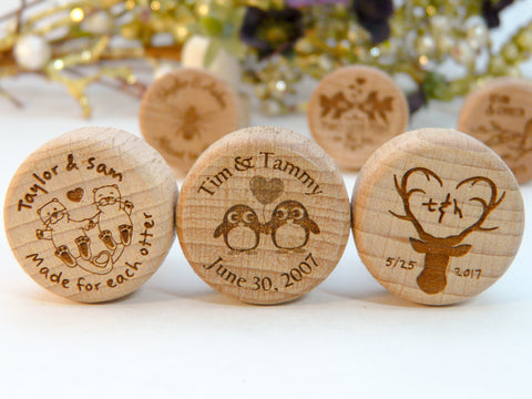 Engraved Wine Stoppers