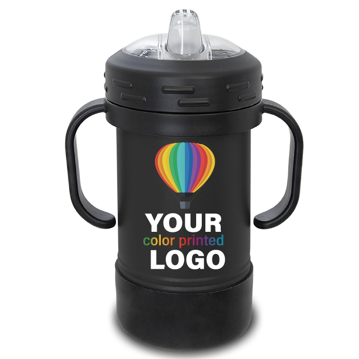 10 oz Promo Sippy Cup Kids Tumblers -Mix & Match- Bulk Wholesale Personalized Engraved or Full Color Print Logo