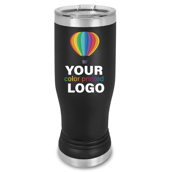 20 oz Promo Pilsner Beer Tumblers -Mix & Match- Bulk Wholesale Personalized Engraved or Full Color Print Logo