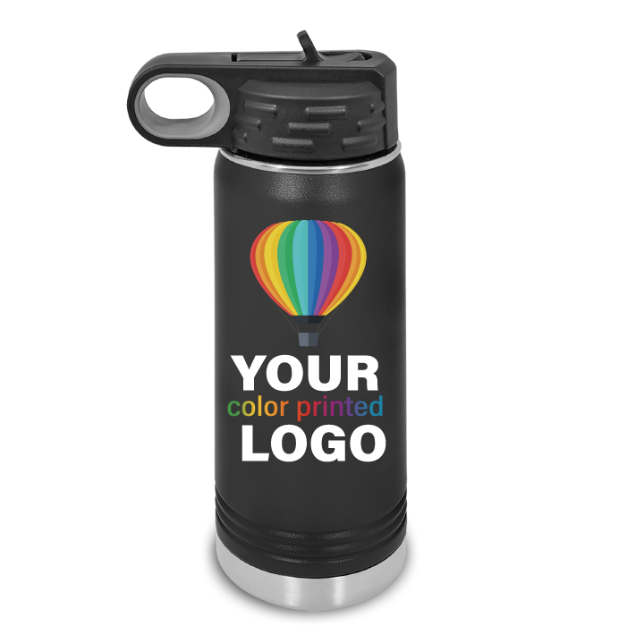 20 oz Insulated Sport Water Bottle -Mix Match- Bulk Wholesale Personalized Engraved or Full Color Print Logo