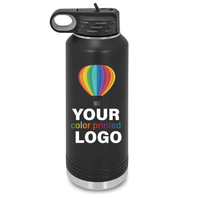 40 oz Insulated Sport Water Bottle -Mix & Match- Bulk Wholesale Personalized Engraved or Full Color Print Logo