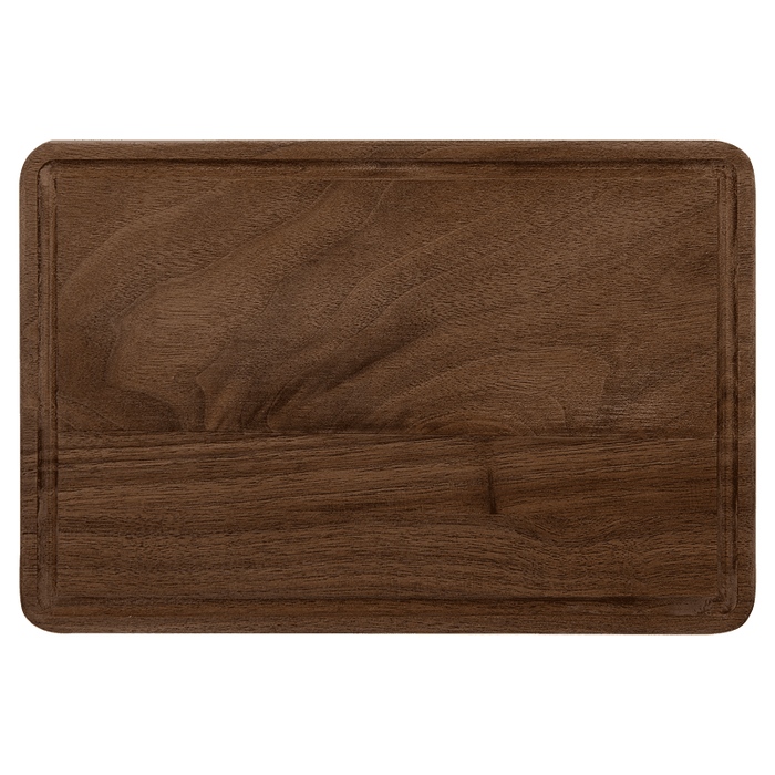 Walnut Cutting Board with Drip Ring