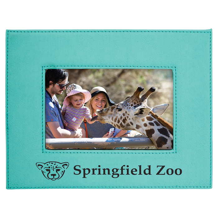 LLF1146_Teal_Leatherette_Photo_Frame