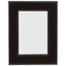 Black to Silver Blank Engraveable Leatherette Photo Frame