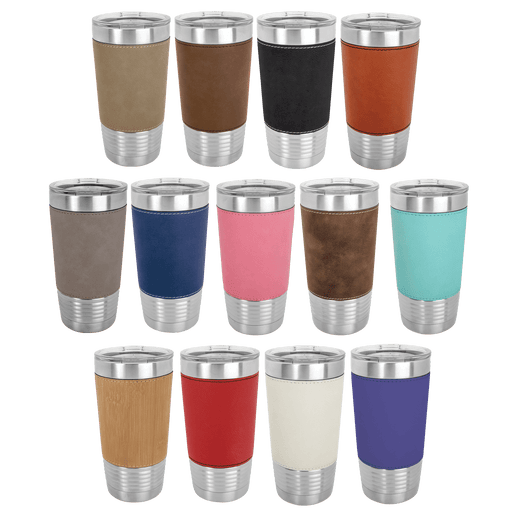 40 oz Stainless Steel Double Wall Powder Coated Tumbler Blanks with Ha -  Resin Rockers