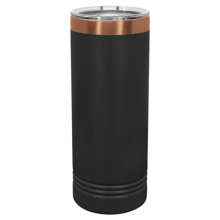 Copper Ion-Plated 22 oz Skinny Polar Camel Tumblers