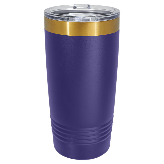 Purple to Gold 20oz Tumbler Engraving Blank Wholesale