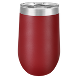 OVERSTOCK SALE oz Blank Stainless Steel Insulated Stemless Wine Tumbler with Lid