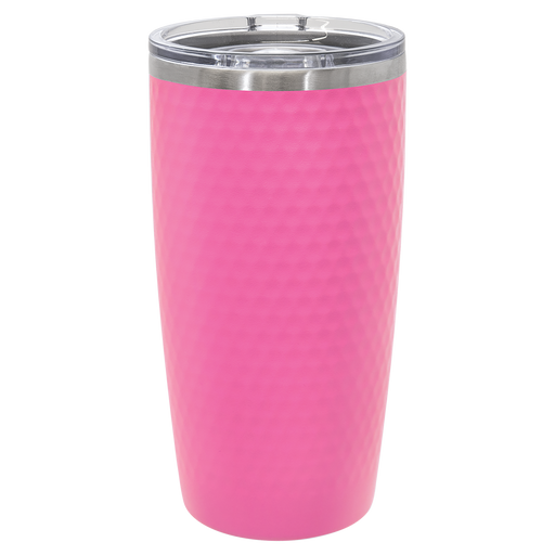White Golf Dimpled 20oz Insulated Tumbler – Crystal Images, Inc.