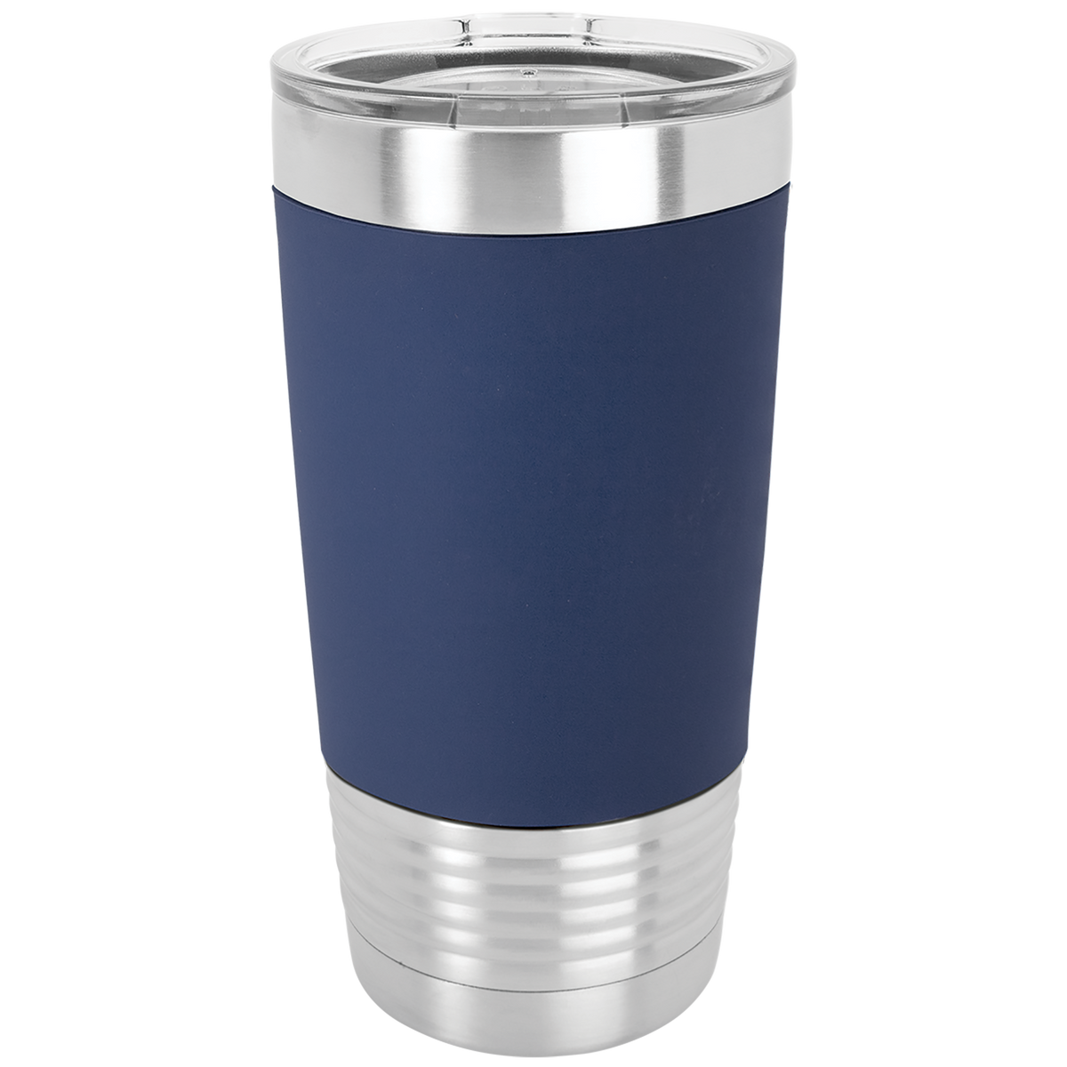 Blank 20 Oz Silicone Wrap Insulated Wholesale Tumbler + Lid — Bulk Tumblers