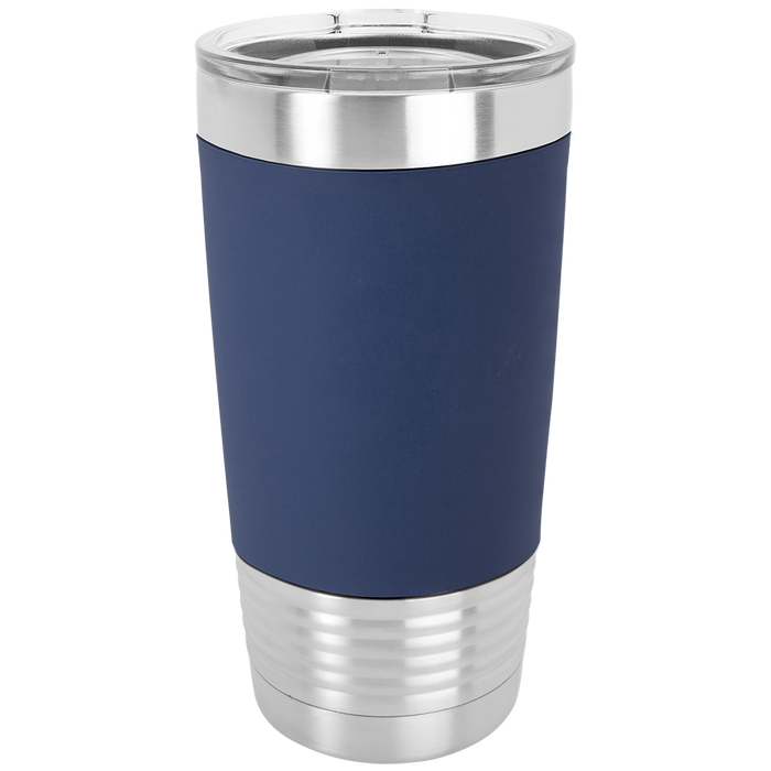 20 oz. Stainless Steel Polar Camel Travel Mug features double-wall vacuum insulation with a clear lid and a removable silicone sleeve. The mug has a narrower bottom to fit most standardd cup holders. It is 2X heat & cold resistant compa to a normal travel mug. Polar Camels are made from 18/8 gauge stainless steel (18% chromium/8% nickel) - also known as Type 304 Food Grade.