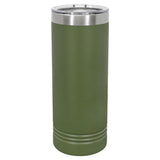 OVERSTOCK SALE oz Skinny Stainless Steel Insulated SureGrip Tumblers, Blank, Polar Camel Lid