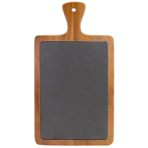 Blank laserable cutting board slate and acacia