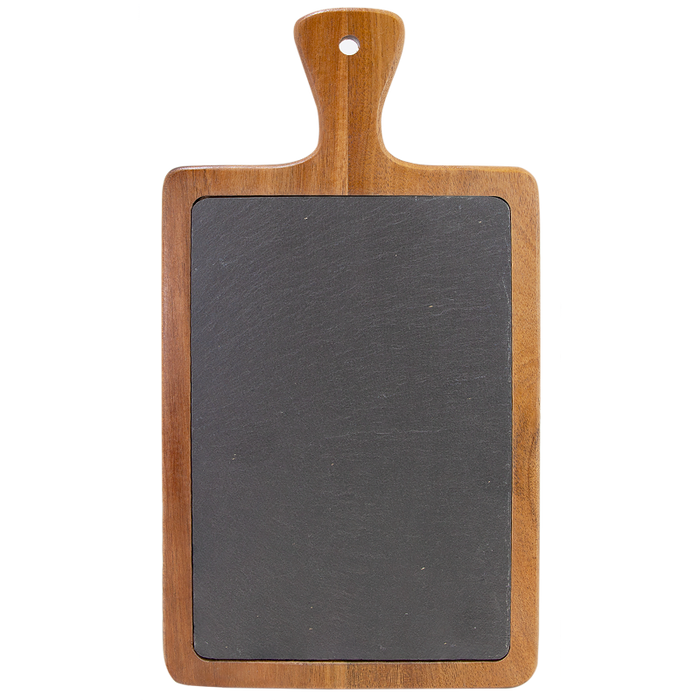 Blank laserable cutting board slate and acacia