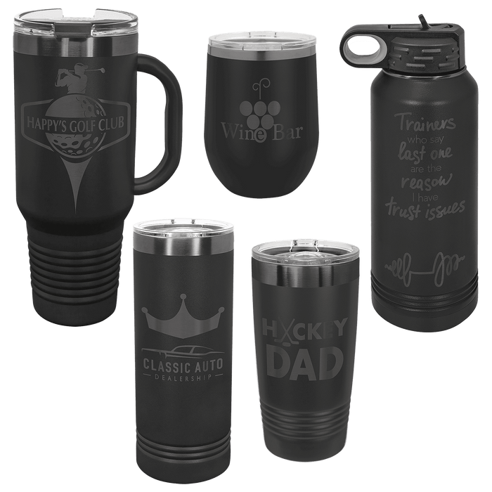 Black Ghost 20 oz Polar Camel Tumblers