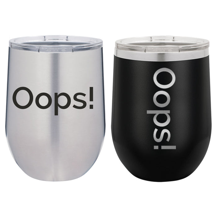 Fuh-Cup™ Tumblers - 12 oz Wine Tumbler