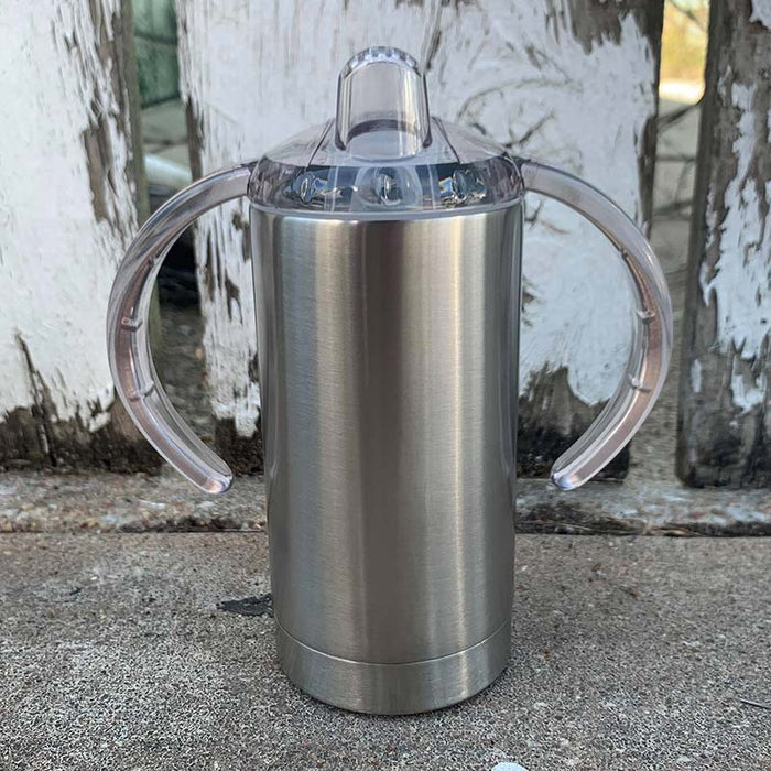 12 oz straight sippy cup kids insulated tumbler