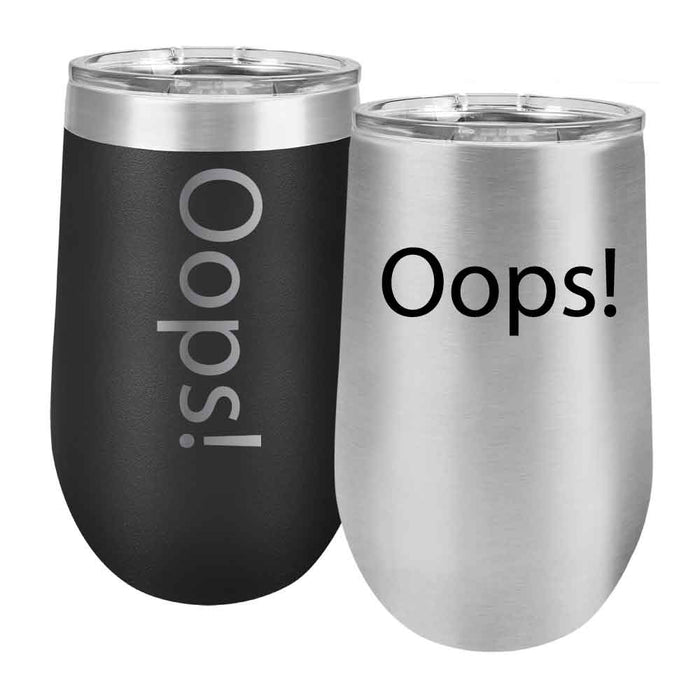 Fuh-Cup™ Tumblers - 16 oz Wine Tumbler