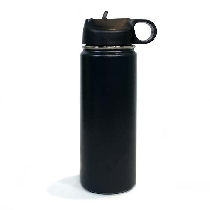 Wholesale 750 ml Sublimation Black Stainless Steel Powder Coated