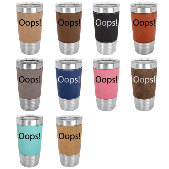 Vasos Fuh-Cup™ - Vaso de piel sintética de 20 oz