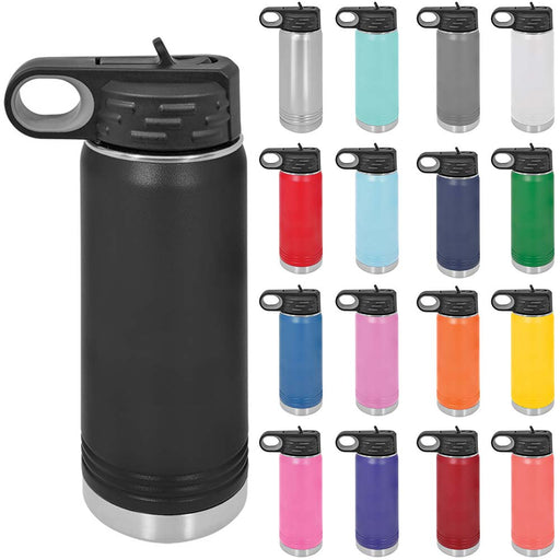 10 Pack Vacuum Insulated Water Bottles Bulk, Stainless Steel Double Wall  Sport Bottle Set, Travel Ca…See more 10 Pack Vacuum Insulated Water Bottles