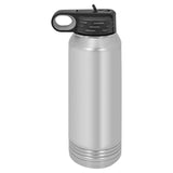 30 oz SUBLIMATION Stainless Steel Blank Insulated Sport Water Bottle Silver Polar Camel