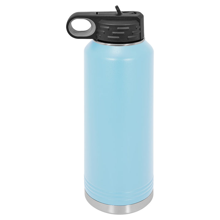 Botella de agua deportiva de acero inoxidable de 40 oz Polar Camel Blank