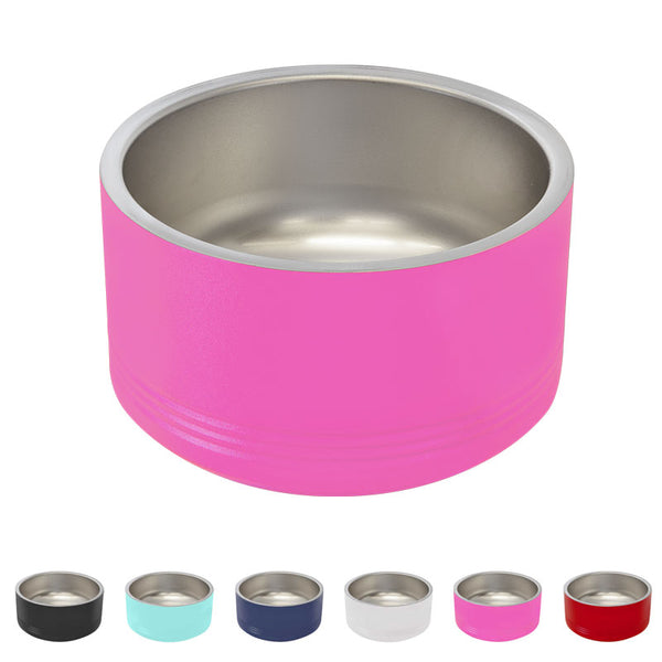 18 8 stainless steel dog bowl Blank 18 oz Insulated Stainless Steel Pet Bowl — Bulk Tumblers