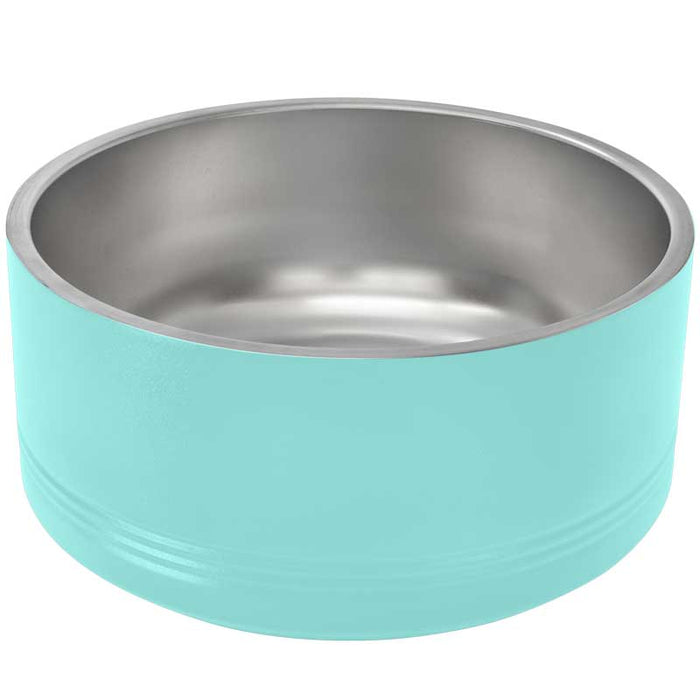 Blank 64 oz Insulated Stainless Steel Pet Bowl