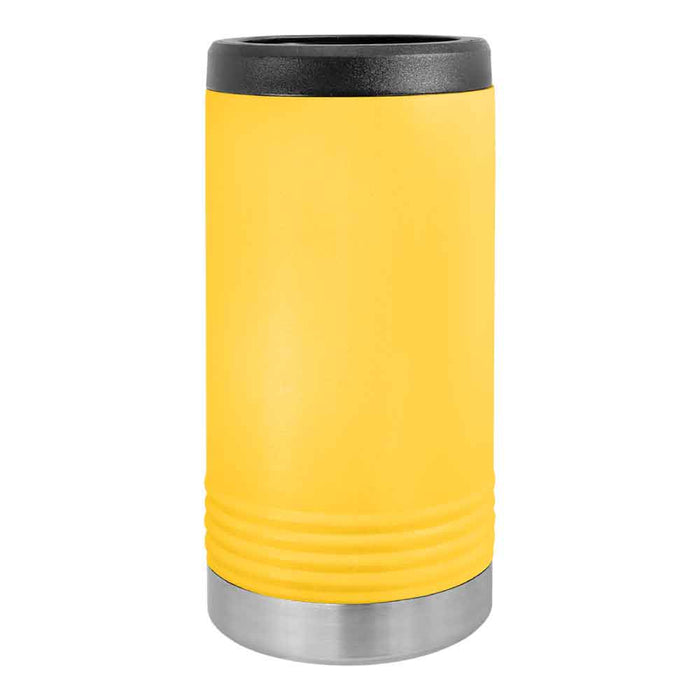 12 oz Skinny Beverage Holder for Slim Cans  - Insulated Stainless Steel Can Cooler (Blank)