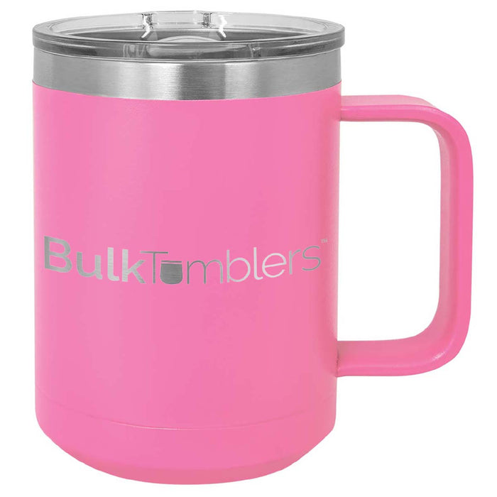 Personalized Monogram Coffee Mug Stainless Steel With Handle