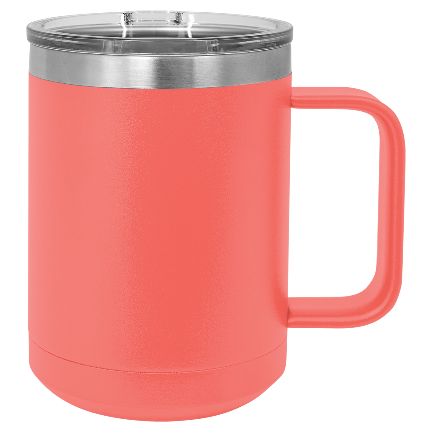 15 oz Stainless Steel Insulated Coffee Mug Powder Coated Double Wall S