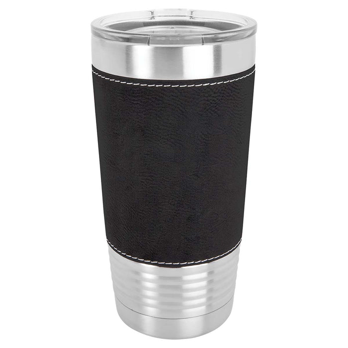 Blank 20 oz Faux Leather Leatherette Insulated Wholesale Tumbler +