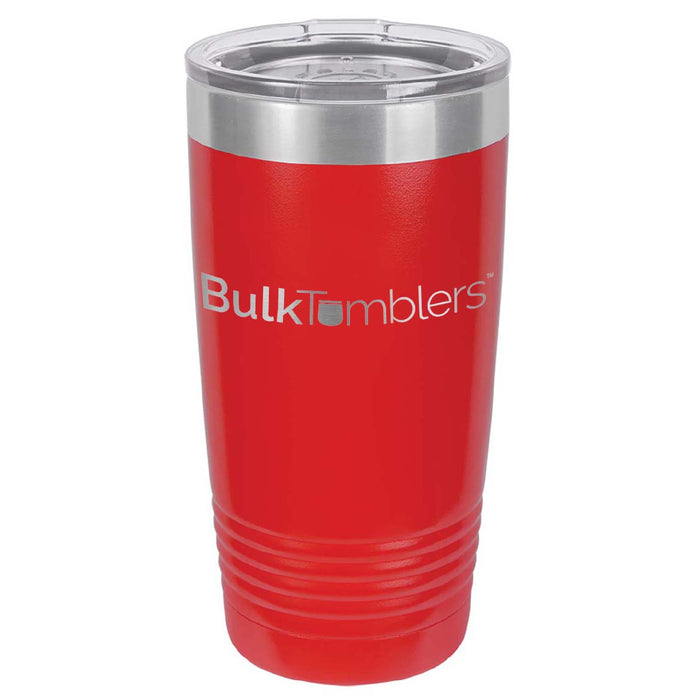 Custom Travel Tumblers 20 oz with your Logo or Design Engraved - Special  Bulk Wholesale Volume Pricing