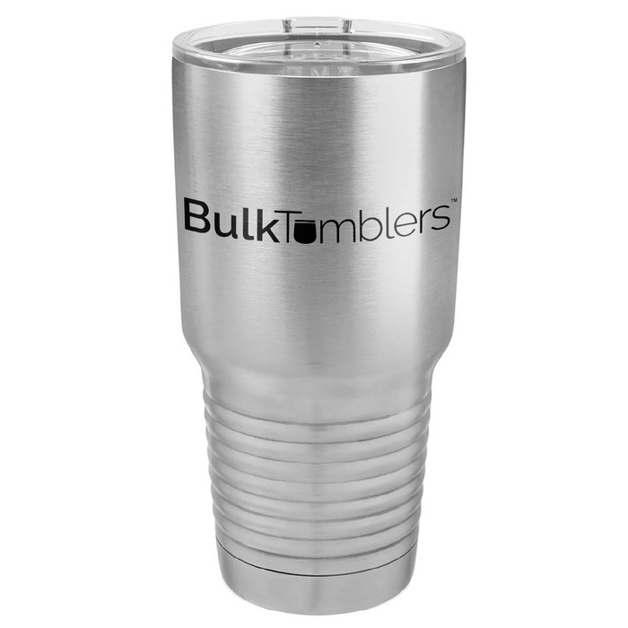 Design Bulk Custom Tumblers 30 oz, Laser Engraved Logo