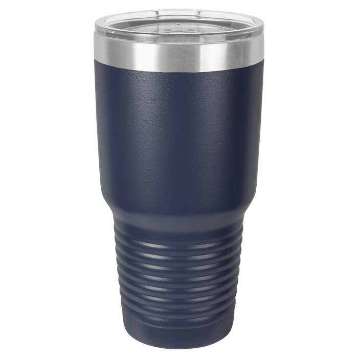 Vaso personalizado promocional de 30 oz -16 colores- Logotipo grabado con láser en acero inoxidable aislado + tapa