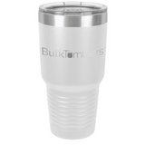 30 oz Promo Personalized Tumbler -16 colors- Logo Laser Engraved on Insulated Stainless Steel + Lid