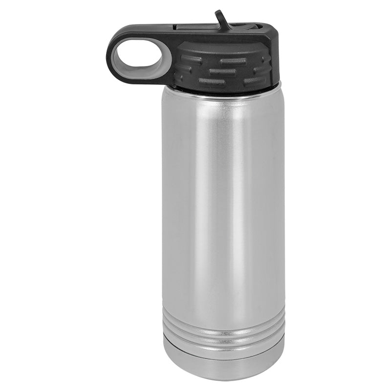 Gunmetal Speckle Stainless-Steel Water Bottle - 20 fl oz