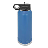 Case of 12 - 32 oz Stainless Steel Powder Coated Blank Insulated Sport Water Bottle Polar Camel