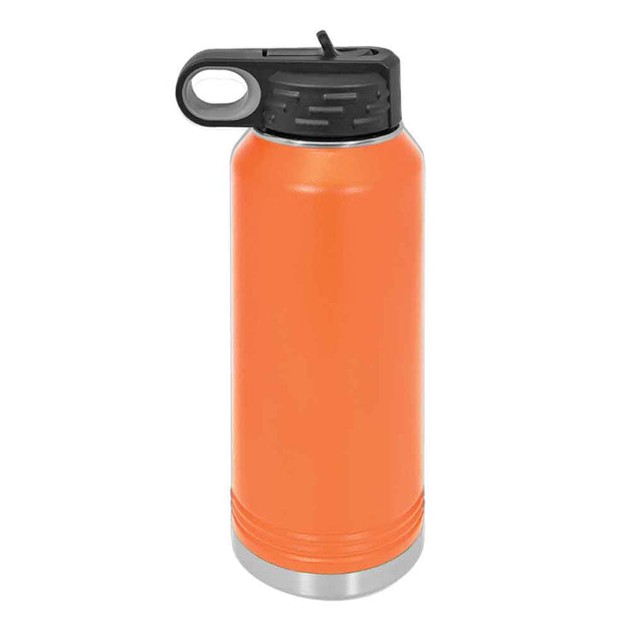 No Box ThermoFlask Stainless Steel Water Bottles 24 Oz 2-Pack Blue & Orange  for sale online