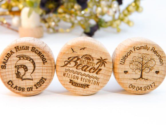 Anniversary & Reunion Wine Stoppers