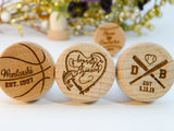 Sports Themed Baseball Football + More Wine Stoppers