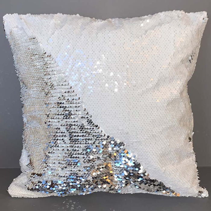 Decorative Pillows Custom Printed Sequin Pillow Flip Sequin